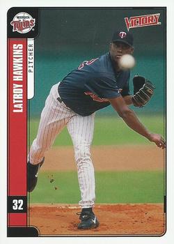 2001 Upper Deck Victory #214 LaTroy Hawkins Front