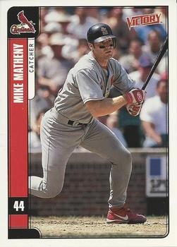 2001 Upper Deck Victory #321 Mike Matheny Front