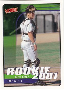 2001 Upper Deck Victory #587 Toby Hall Front