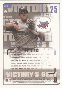 2001 Upper Deck Victory #619 Troy Glaus Back