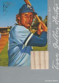 2003 Topps Gallery - Heritage Relics #GHR-GB George Brett Front