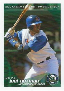 2005 Grandstand Southern League Top Prospects #NNO Joel Guzman Front