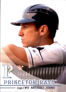 2010 Grandstand Princeton Rays #NNO Michael Johns Front