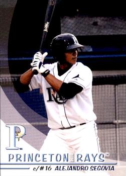 2010 Grandstand Princeton Rays #NNO Alejandro Segovia Front