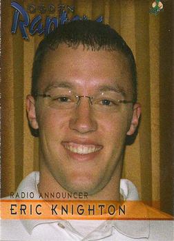 2005 Ogden Raptors #NNO Eric Knighton Front