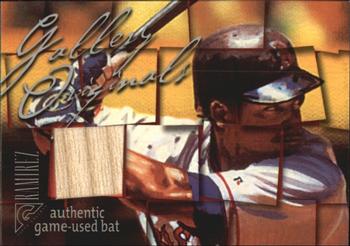 2003 Topps Gallery - Originals Bat Relics #GO-MR Manny Ramirez Front