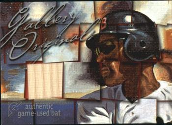 2003 Topps Gallery - Originals Bat Relics #GO-RH Rickey Henderson Front