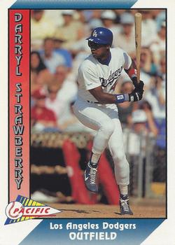 1991 Pacific Prototypes #7 Darryl Strawberry Front