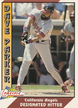 1991 Pacific Prototypes #9 Dave Parker Front