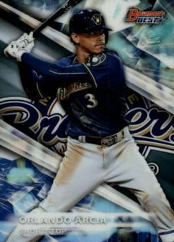 2016 Bowman's Best - Top Prospects Refractor #TP-5 Orlando Arcia Front