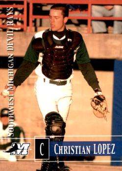 2005 Grandstand Southwest Michigan Devil Rays #NNO10 Christian Lopez Front