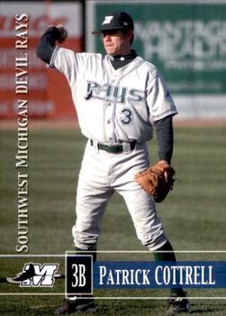 2005 Grandstand Southwest Michigan Devil Rays #NNO19 Patrick Cottrell Front