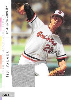 2003 Topps Gallery Hall of Fame - Artifact Relics #ARJP Jim Palmer Front