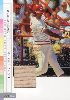 2003 Topps Gallery Hall of Fame - Artifact Relics #ARTP Tony Perez Front