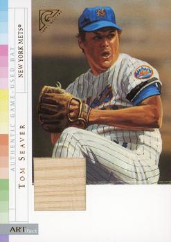 2003 Topps Gallery Hall of Fame - Artifact Relics #ARTS Tom Seaver Front