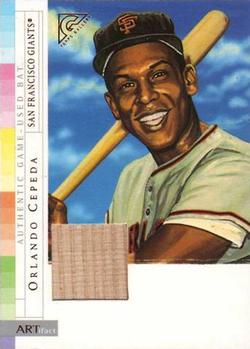 2003 Topps Gallery Hall of Fame - Artifact Relics #AROC Orlando Cepeda Front