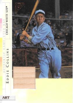 2003 Topps Gallery Hall of Fame - Artifact Relics Artist's Proofs #EC Eddie Collins Front