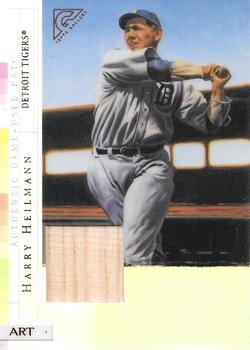 2003 Topps Gallery Hall of Fame - Artifact Relics Artist's Proofs #HH Harry Heilmann Front