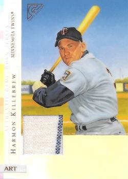 2003 Topps Gallery Hall of Fame - Artifact Relics Artist's Proofs #HK Harmon Killebrew Front