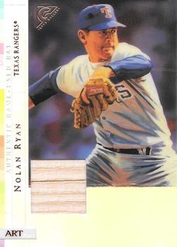 2003 Topps Gallery Hall of Fame - Artifact Relics Artist's Proofs #NR Nolan Ryan Front