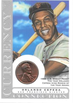 2003 Topps Gallery Hall of Fame - Currency Connection Coin Relics #CC-OC Orlando Cepeda Front