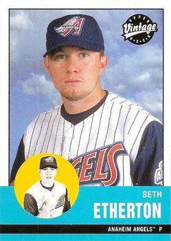 2001 Upper Deck Vintage #2 Seth Etherton Front