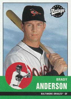 2001 Upper Deck Vintage #75 Brady Anderson Front