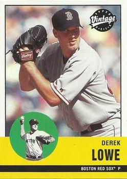 2001 Upper Deck Vintage #100 Derek Lowe Front