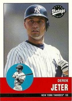 2001 Upper Deck Vintage #153 Derek Jeter Front