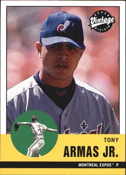 2001 Upper Deck Vintage #248 Tony Armas Jr. Front
