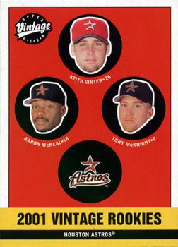 2001 Upper Deck Vintage #355 Tony McKnight / Aaron McNeal / Keith Ginter Front