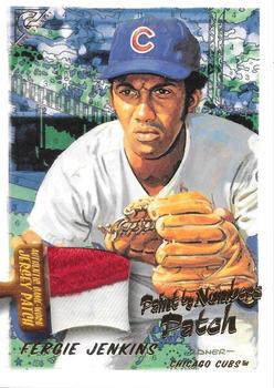 2003 Topps Gallery Hall of Fame - Paint by Number Patch Relics #PN-FJ Fergie Jenkins Front