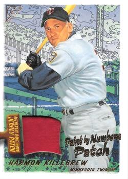 2003 Topps Gallery Hall of Fame - Paint by Number Patch Relics #PN-HK Harmon Killebrew Front