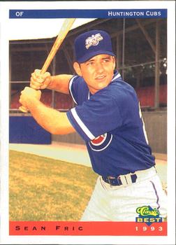 1993 Classic Best Huntington Cubs #8 Sean Fric Front