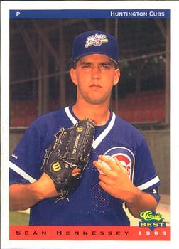 1993 Classic Best Huntington Cubs #10 Sean Hennessey Front