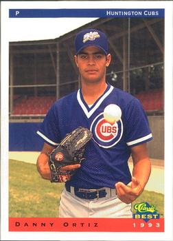 1993 Classic Best Huntington Cubs #22 Danny Ortiz Front