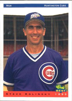 1993 Classic Best Huntington Cubs #28 Steve Kolinsky Front