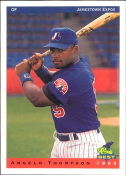 1993 Classic Best Jamestown Expos #23 Angelo Thompson Front