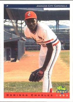 1993 Classic Best Johnson City Cardinals #6 Domingo Charles Front