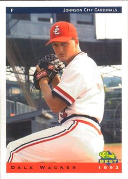 1993 Classic Best Johnson City Cardinals #27 Dale Wagner Front