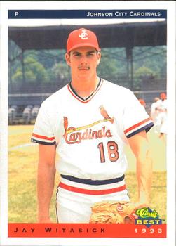 1993 Classic Best Johnson City Cardinals #29 Jay Witasick Front