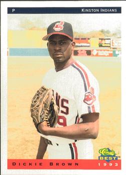 1993 Classic Best Kinston Indians #3 Dickie Brown Front