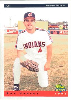 1993 Classic Best Kinston Indians #11 Ray Harvey Front