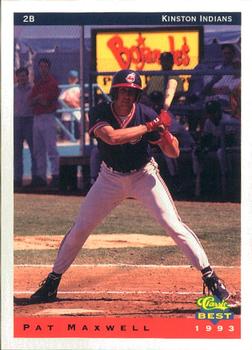 1993 Classic Best Kinston Indians #15 Pat Maxwell Front