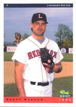 1993 Classic Best Lynchburg Red Sox #2 Scott Bakkum Front