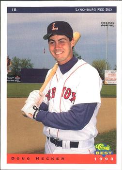 1993 Classic Best Lynchburg Red Sox #11 Doug Hecker Front