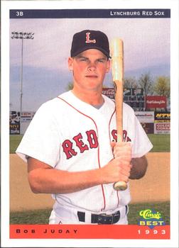 1993 Classic Best Lynchburg Red Sox #14 Bob Juday Front