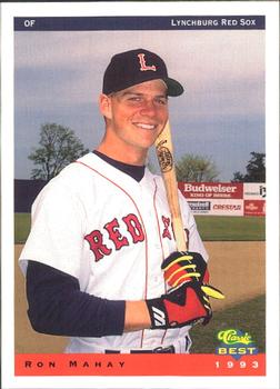1993 Classic Best Lynchburg Red Sox #15 Ron Mahay Front
