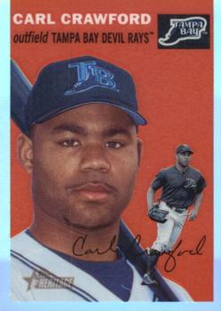 2003 Topps Heritage - Chrome Refractors #THC46 Carl Crawford Front