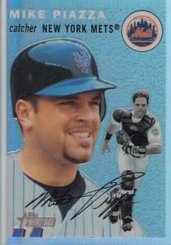 2003 Topps Heritage - Chrome Refractors #THC47 Mike Piazza Front